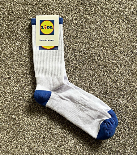Calze girocollo logo lidl - calze,